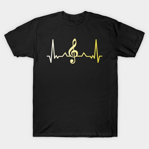 Music is life T-Shirt by MetaBrush
